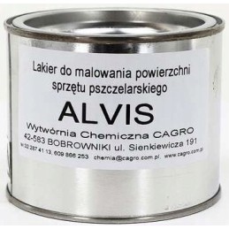 Siūlome alvis laką bitininkystės įrangos paviršių dažymui, 400g, labai geras lenkiškas gaminys!