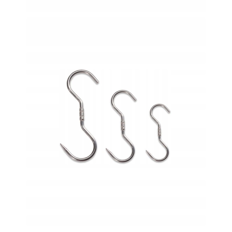 Pasukamas kabliukas žvėrienai, nerūdijantis plienas, 125 kg