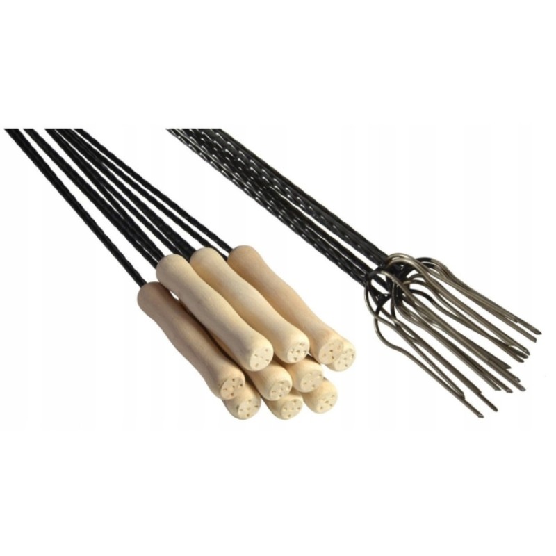 Šakės lazdos šakutės patvarios židinio nuotolio 100 cm grotelės