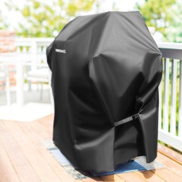 Didelis anglies/dujinės sodo kepsninės dangtis