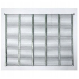 vertikalios metalinės pertvaros grotelės dadant