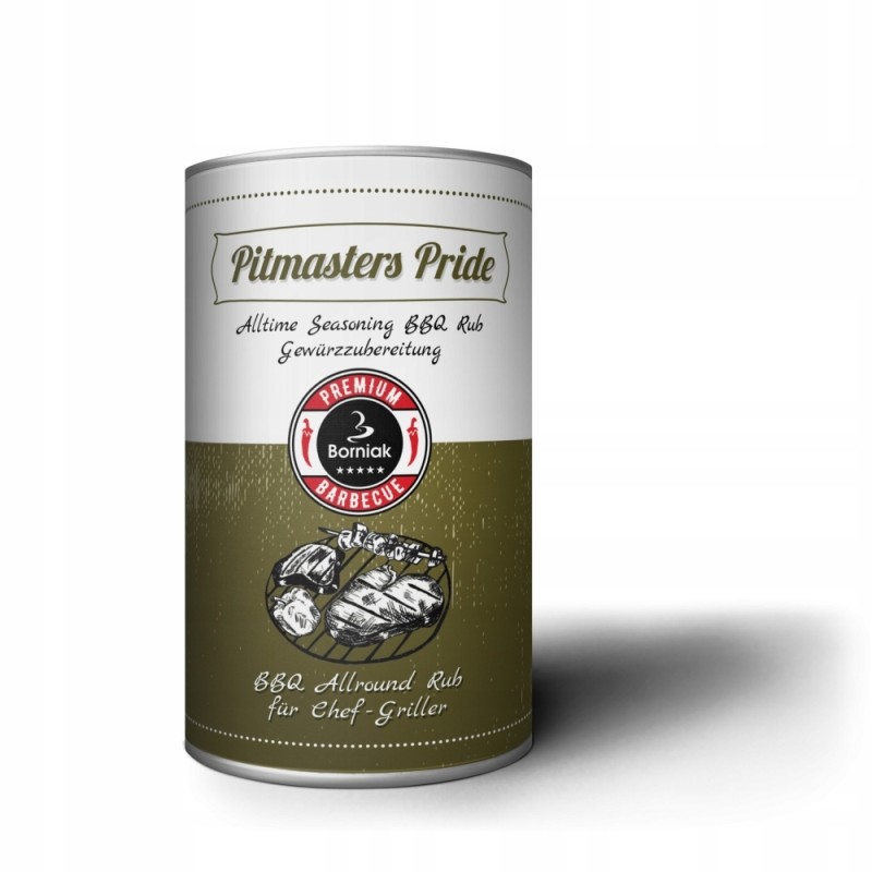Borniak Pitmasters Pride ant grotelių keptos mėsos prieskoniai