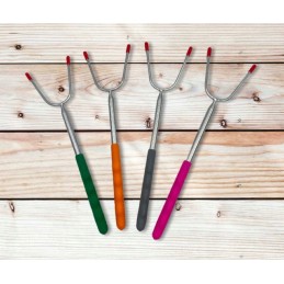 Teleskopinė šakutė dešrelėms virti, 4 vnt