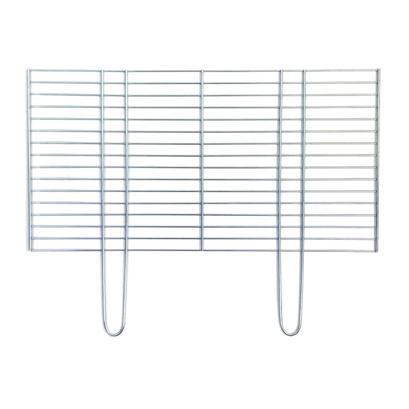 Grilio grotelės 58x30, chromuotos