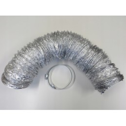 Spiro borniak vamzdis 3 m su dviem spaustukais zwa01 (zwa-01)