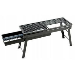 Sulankstomas medžio anglies sodo turistinis grilis