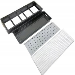 Sulankstomas medžio anglies sodo turistinis grilis