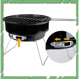 Sodo grilis nešiojamas anglis nešiojamas grilis mažas krepšys stovyklavimui