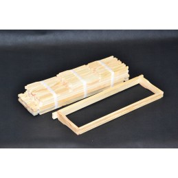 Hoffman dadant rėmeliai 1/2 (145 mm) su plonu viršumi, II klasė (10 vnt.)