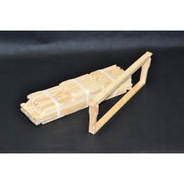 Hoffman dadant rėmeliai 1/2 (145 mm) su plonu viršumi, II klasė (10 vnt.)