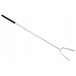 Šakės, lazdos, teleskopinės šakutės kepsninei, nerūdijantis plienas, rinkinyje 5 vnt.