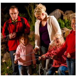 Šakės, lazdos, teleskopinės šakutės kepsninei, nerūdijantis plienas, rinkinyje 5 vnt.