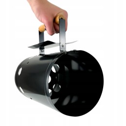 ✅ kamino starteris griliui uždegti anglies briketais rūkykloje, 27cm