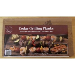 Kedro lenta kepimui ant grotelių, raudono kedro lenta grilio grotelėms, 2 lentos