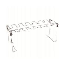 Sulankstomas stovas keptoms vištienos kojoms ant grotelių