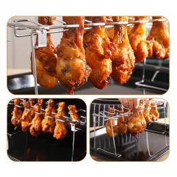 Sulankstomas stovas keptoms vištienos kojoms ant grotelių