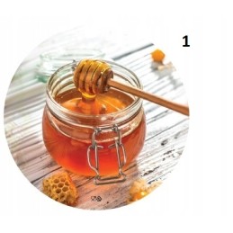 Dangteliai/dangteliai stiklainiams (ø82) medui! 50 vienetų! 6- kabliukai