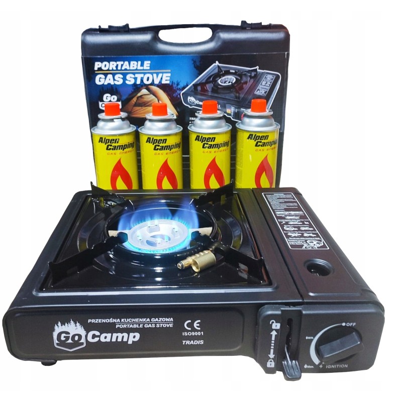 Dujinė stovyklavietė 2 viename, 4 x 400 ml kasetė