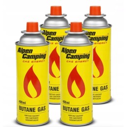 Dujinė stovyklavietė 2 viename, 4 x 400 ml kasetė