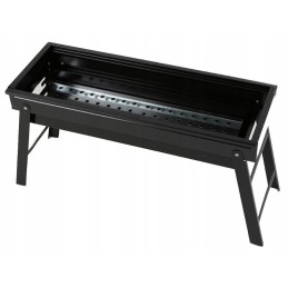 Didelė, nešiojama, sulankstoma, turistinė sodo anglių kepsninė