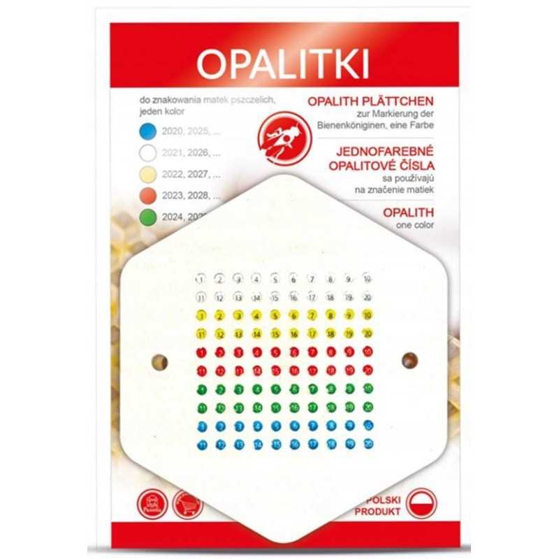 Lenkiški opalitikai bičių motinėlėms ženklinti 5 metams