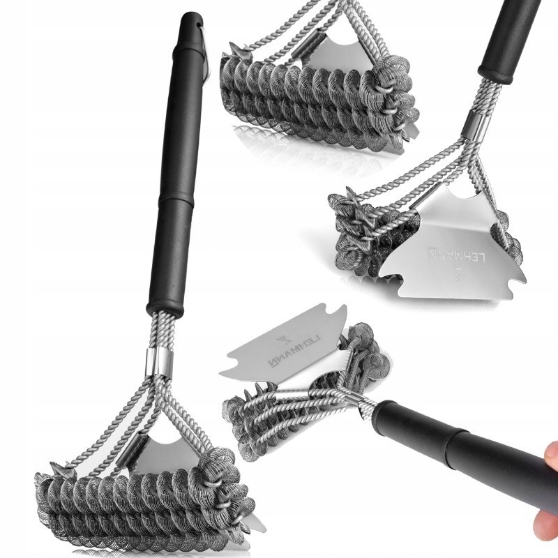 Lehmann 3in1 orkaitės grotelių grandiklio šepetys