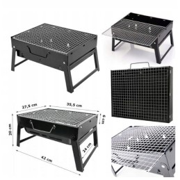 Curron sulankstomas grilio lagaminas travelbbq gm11000