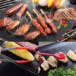 Grilio kilimėlių ir įrankių rinkinys