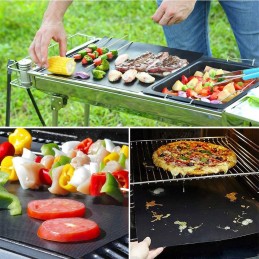 Grilio kilimėlių ir įrankių rinkinys