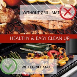 Grilio kilimėlių ir įrankių rinkinys