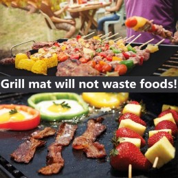 Grilio kilimėlių ir įrankių rinkinys