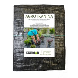 Agrotkanina kilimėlis nuo piktžolių UV storio juodas 2x5m 80g/m2