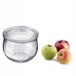 „Weck“ tulpių stiklainis 500 ml. ø 100 mm