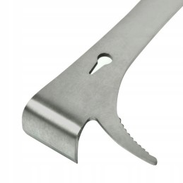 Nerūdijančio plieno bitininkystės kaltas su barstytuvu