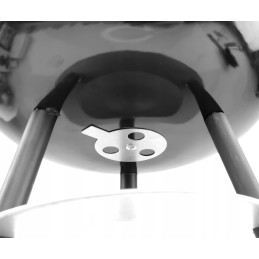 Apvalios anglies kepsninės 36 cm su dangteliu