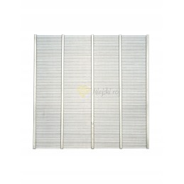 Horizontalios metalinės pertvaros iš Didžiosios Lenkijos, 10 rėmų. 38,8 cm x 39,1 cm