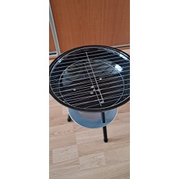 Apvalios anglies kepsninės 36 cm su dangteliu