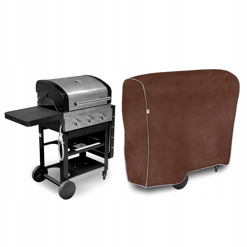 Vandeniui atsparus ovalus grilio dangtis, didelis