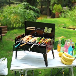 ➡ Nešiojama, sulankstoma turistinė kepsninė