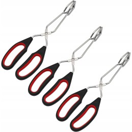 Nerūdijančio plieno grilio žnyplės, 3 vnt