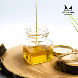 Kvadratinis stiklinis indas 120 ml