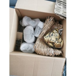 Kvadratinis stiklinis indas 120 ml