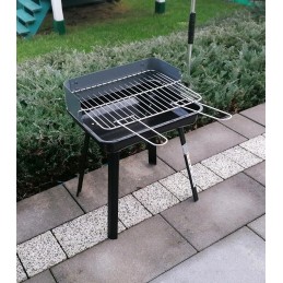 Stačiakampio formos sulankstomos anglies kepsninės