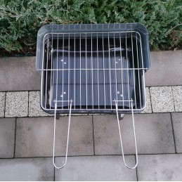 Stačiakampio formos sulankstomos anglies kepsninės