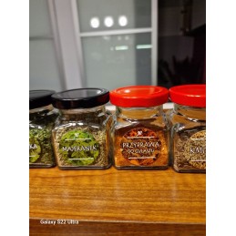 Kvadratinis stiklinis indas 120 ml