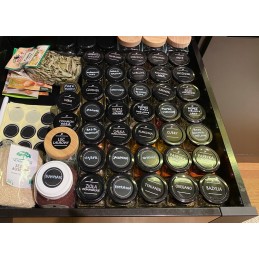 Kvadratinis stiklinis indas 120 ml