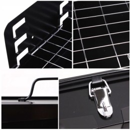 Sulankstomas anglinis sodo turistinis grilis + mentelė ir šakutė