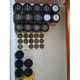 Kvadratinis stiklinis indas 120 ml