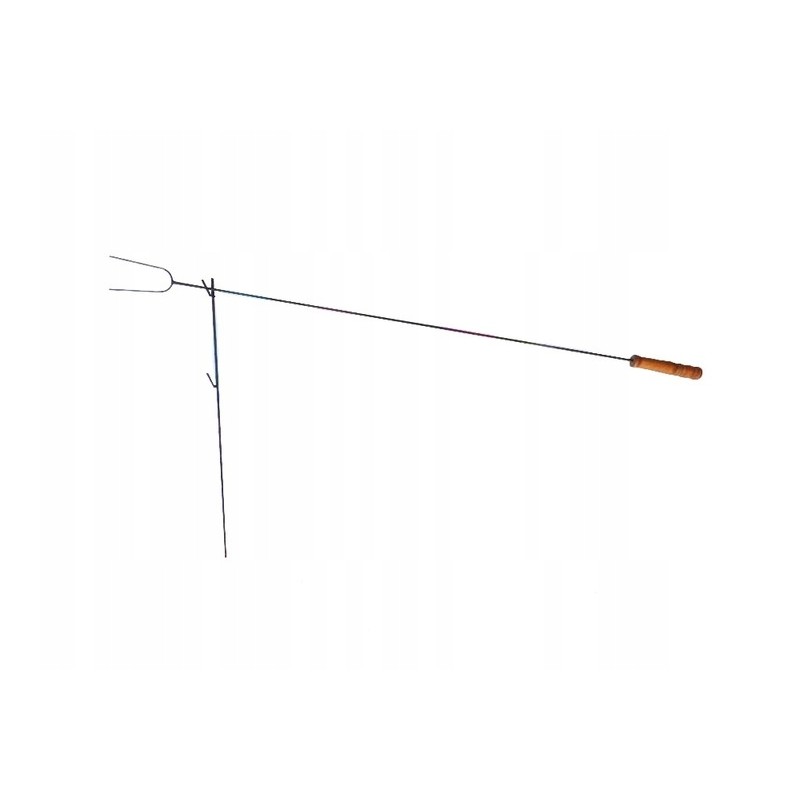 Šakės, pagaliukai, 120 cm, laužo atramos, 10 vnt