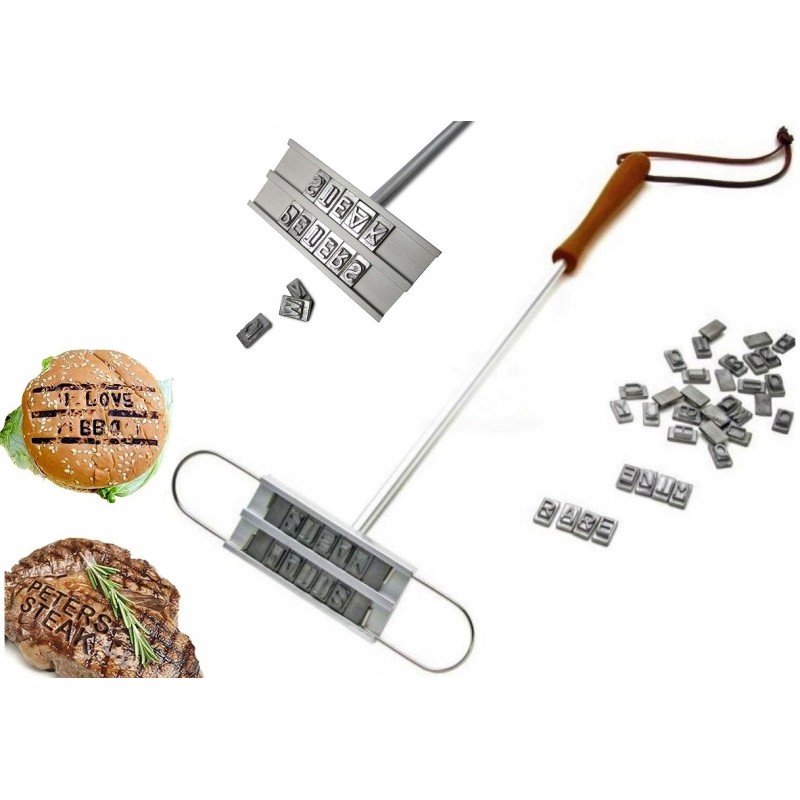 Lygintuvas ant grotelių keptos mėsos žymėjimui – dovana grilio entuziastui